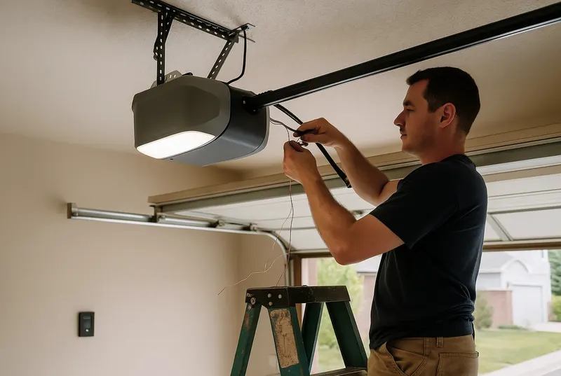 Garage Door Opener Installation in Tavernier